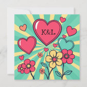 バレンタイン | ヴィンテージカラーレトロ写真 シーズンカード (正面)