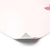 バレンタイン | 写パーソナライズされた真 | 赤いハート フォトプリント            (角)