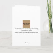 バレンタイン(夫バラ/引用文) シーズンカード (裏面)