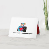 バレンタイン 心が求めるものに出会う カード (裏面)