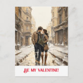 バレンタイン.愛について話せ！ ポストカード (正面)