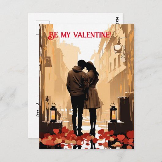 バレンタイン.愛について話せ！ ポストカード (正面/裏面)