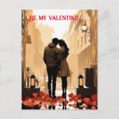 バレンタイン.愛について話せ！ ポストカード (正面)