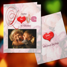 バレンタイン　愛をあなたに　フォトカード