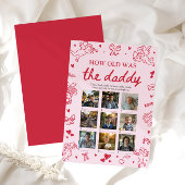 バレンタイン 手描き お父さん いくつでした ゲーム 招待状