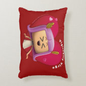 バレンタイン《星座》乙女座用ピロー アクセントクッション (正面(垂直))