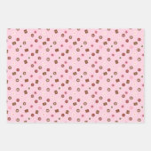 バレンタイン – 最高の甘い日 – 包装紙Trio 3 ラッピングペーパーシート (正面)