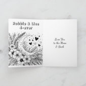 バレンタイン | 月まで愛せよ カード (内部)