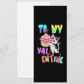 バレンタイン 案内状 (正面/裏面)