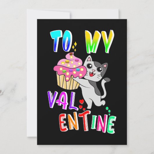 バレンタイン 案内状 (正面)