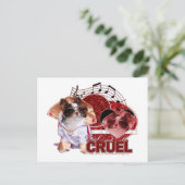 バレンタイン – 残酷ではない – Chihuahua – ギズモ シーズンポストカード (スタンド正面)