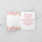 バレンタイン 私が言いたいのはモー シーズンカード (内部)