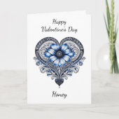 バレンタイン | 私が言える以上にあなたを愛する カード (正面)