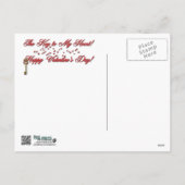 バレンタイン – 私のハートへの鍵 – ウェスティー – タンク シーズンポストカード (裏面)