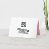 バレンタイン-私のハートへの鍵-バーニーズ・マウンテン・ドッグ シーズンカード (裏面)