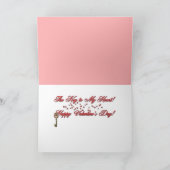 バレンタイン-私のハートへの鍵-バーニーズ・マウンテン・ドッグ シーズンカード (内部)