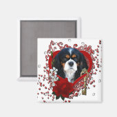 バレンタイン – 私のハートへの鍵- Cavalier - Dark マグネット (正面/裏面)