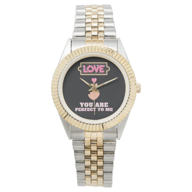 バレンタイン 腕時計 (正面)