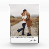 バレンタイン＆誕生日ギフトのためのカスタムフォトブロック フォトブロック (正面)