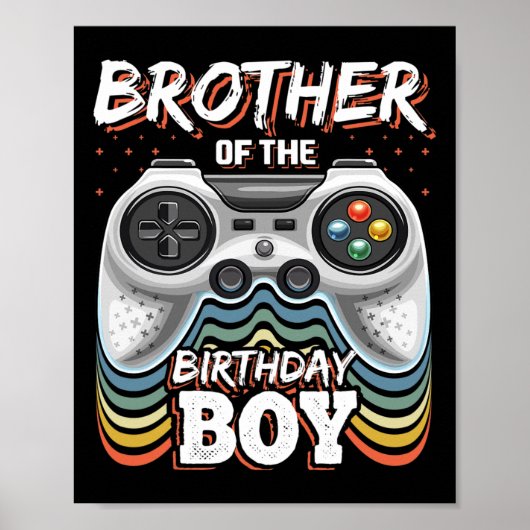 バレンタイン+誕生日+兄弟+お揃い+ビデオゲーム ポスター (正面)