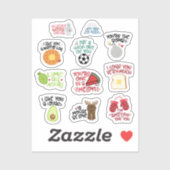 バレンタイン[1] シール (シート)