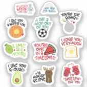 バレンタイン[1] シール (正面)