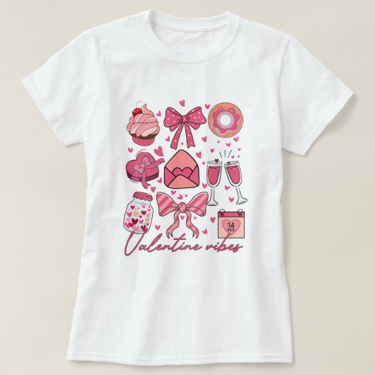 バレンタイン Tシャツ (デザイン正面)