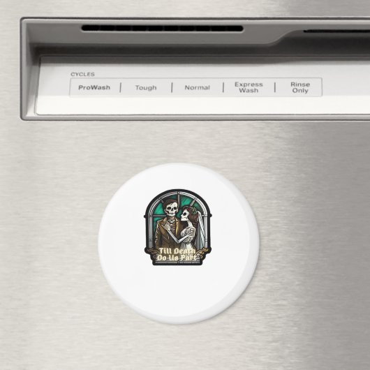 バレンタイン Till Death Do Us Part クラシック マグネット (インサイチュ (食洗機))