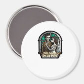 バレンタイン Till Death Do Us Part クラシック マグネット (正面/裏面)