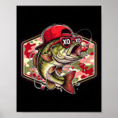 バレンタインB フィッシング カモ フィッシャーマン バレンタインデー ポスター (正面)