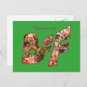 バレンタインBFF友情はがき シーズンポストカード (正面/裏面)