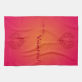 バレンタインI – キッチンタオル (横)