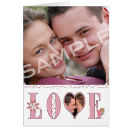 バレンタインLOVE -カスタマイズ写真とメッセージ