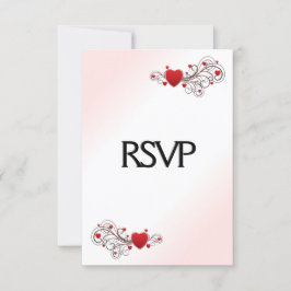 バレンタインRSVP 出欠カード