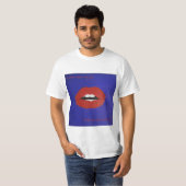 バレンタインTシャツのチーズっぽいフレーズ Tシャツ (正面フル)