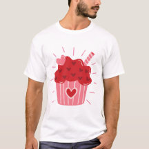 バレンタインTシャツデザイン