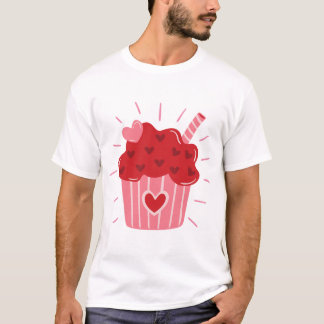 バレンタインTシャツデザイン Tシャツ