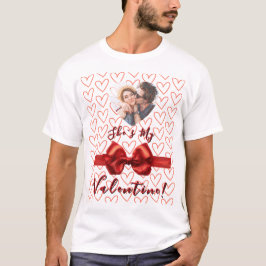 バレンタインTシャツ メンズ 彼女は僕のバレンタイン Tシャツ