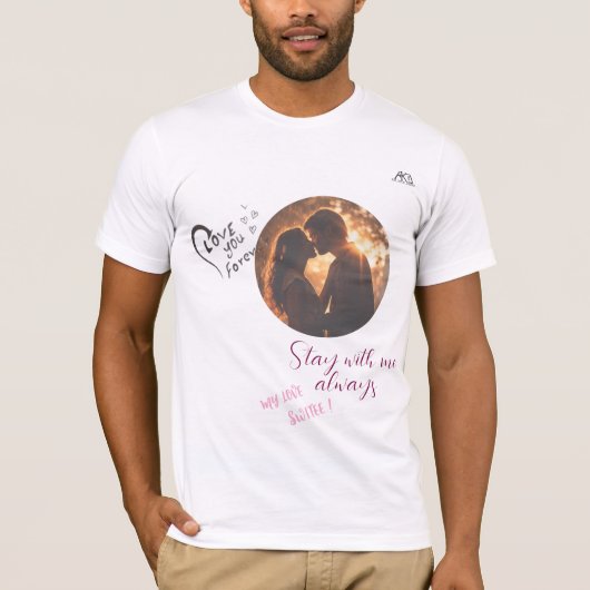 バレンタインTシャツ Tシャツ (正面)
