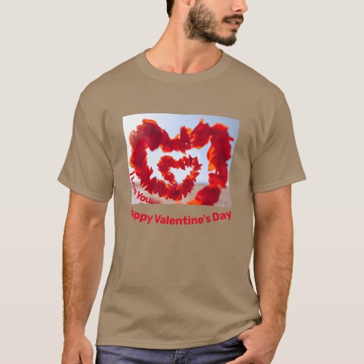 バレンタインTシャツ Tシャツ (正面)