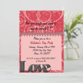 バレンタエレガントインデイ招待状 招待状 (スタンド正面)