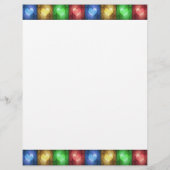 バレンタカラフルンの日のハート文素朴具 (裏面)