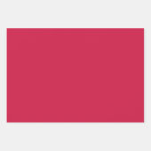 バレンタカラフルン格言セット3組み合わせフラット ラッピングペーパーシート (正面2)