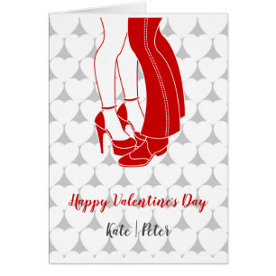 バレンタキスをするインデーのカップル