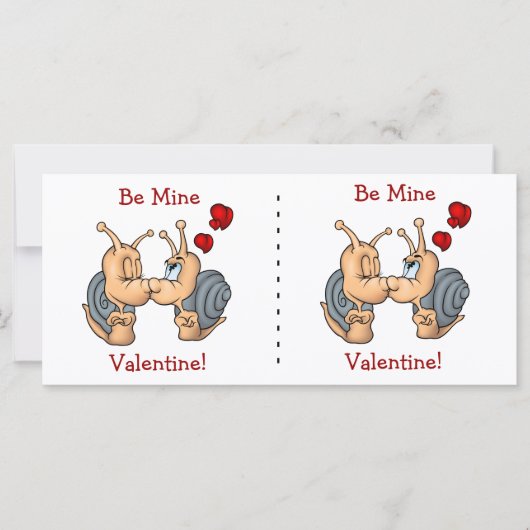 バレンタキスをするンカタツムリ (正面)