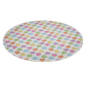 バレンタニカラフルンキャンディハートランチョンマットホリデー カッティングボード (角)