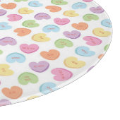 バレンタニカラフルンキャンディハートランチョンマットホリデー カッティングボード (角)