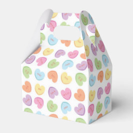 バレンタニカラフルンキャンディハートランチョンマットホリデー フェイバーボックス