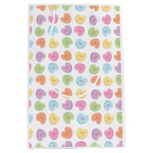 バレンタニカラフルンキャンディハートランチョンマットホリデー