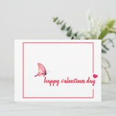 バレンタニシンプルーのメッセージ 案内状 (スタンド正面)